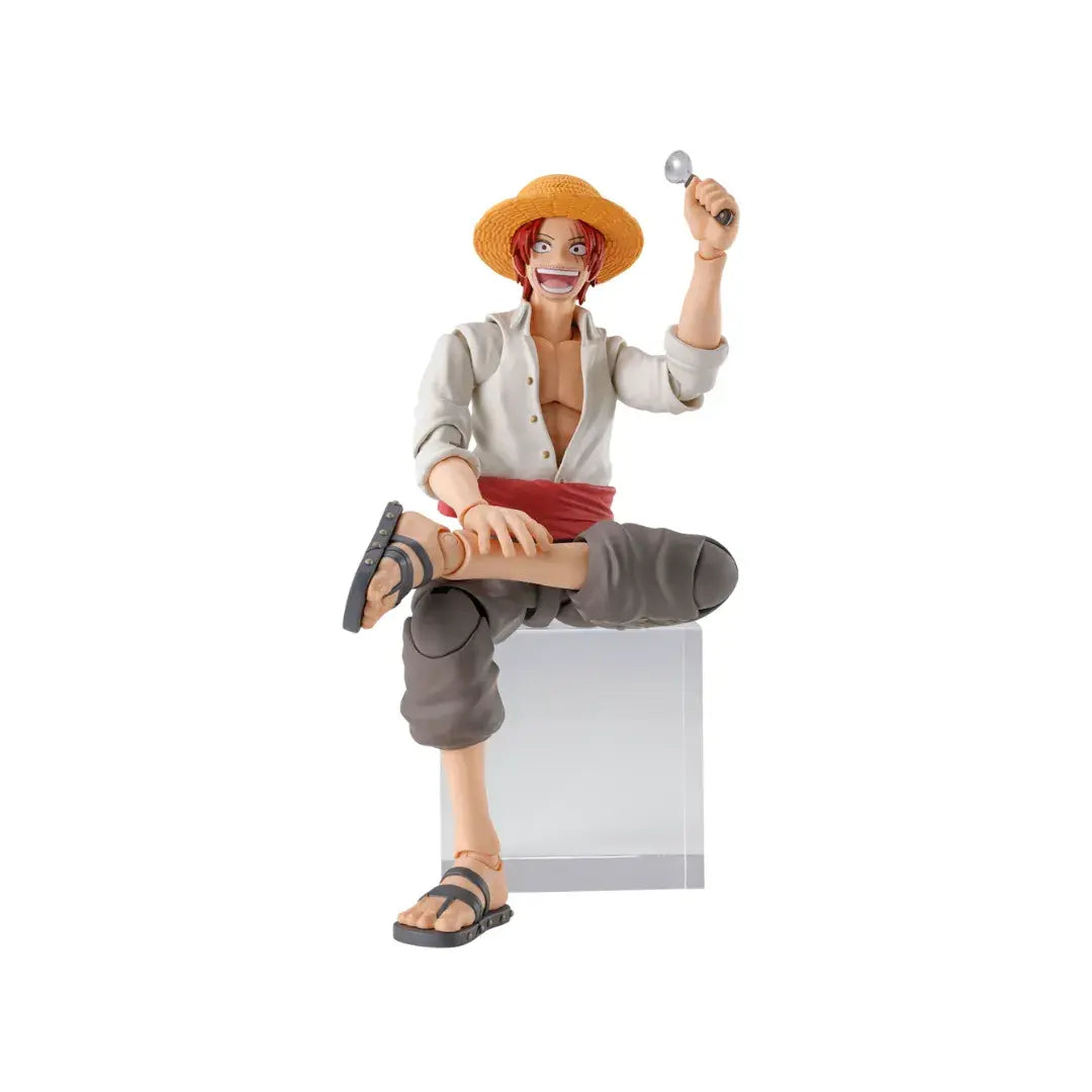 Tamashii Nations S.H.Figuarts One Piece Shanks and Monkey D. Luffy (Childhood) Action Figure Set