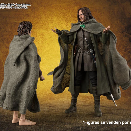 Tamashii Nations - S.H. Figuarts Lord of the Rings - Frodo Baggins & Gollum (The Lord of The Rings: The Fellowship of The Ring) Action Figures