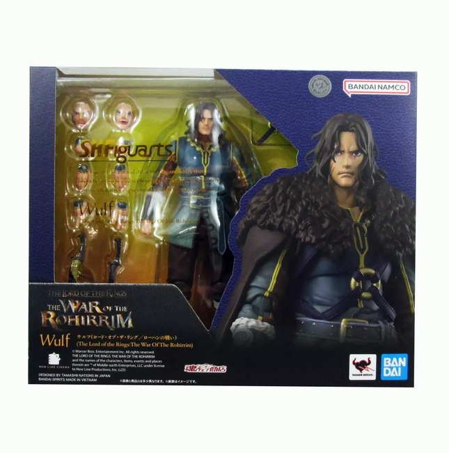 Tamashii Nation S.H. Figuarts Lord of The Rings, War of The Rohirrim - Wulf Action Figure