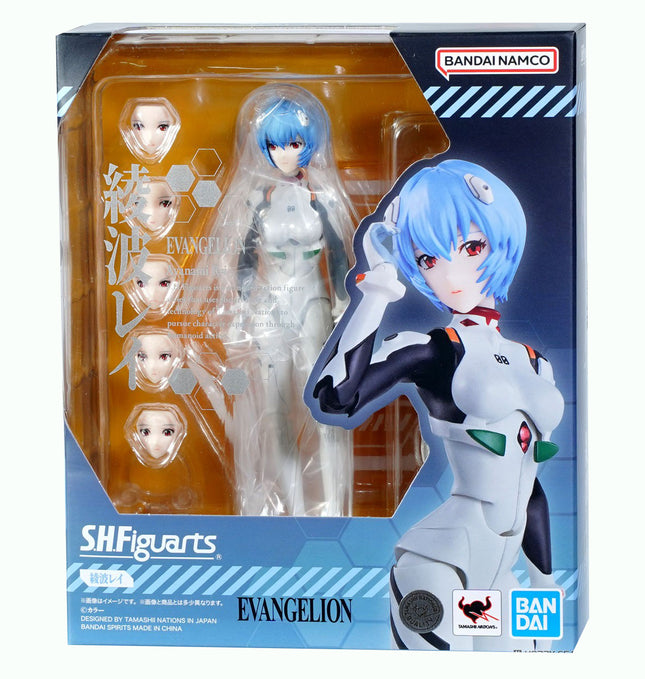 Tamashii Nations - S.H. Figuarts Neon Genesis Evangelion - Rei Ayanami Action Figure