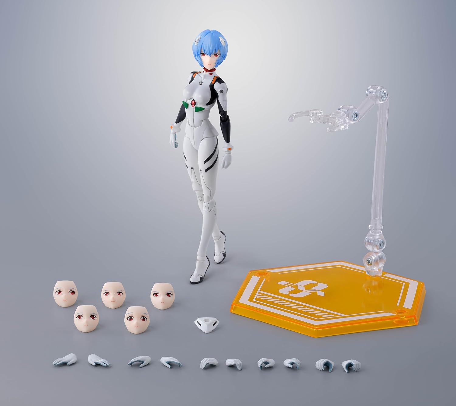 Tamashii Nations - S.H. Figuarts Neon Genesis Evangelion - Rei Ayanami Action Figure
