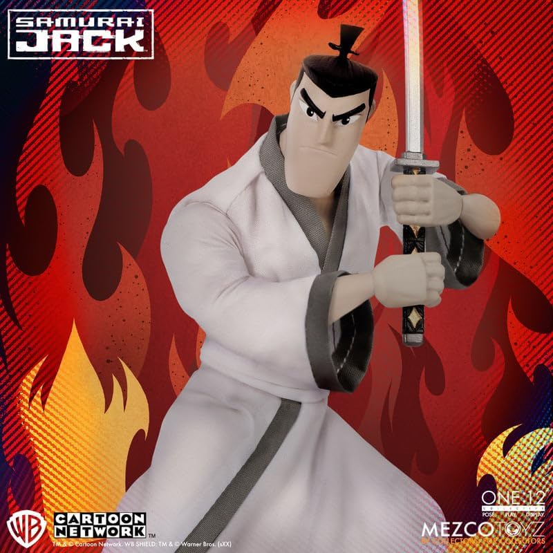 Mezco Toyz One:12 Samurai Jack: Samurai Jack One:12 Collective Collectible Figure