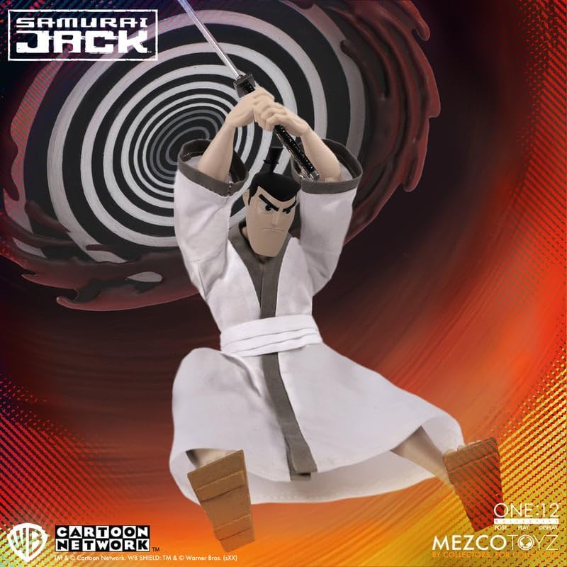 Mezco Toyz One:12 Samurai Jack: Samurai Jack One:12 Collective Collectible Figure