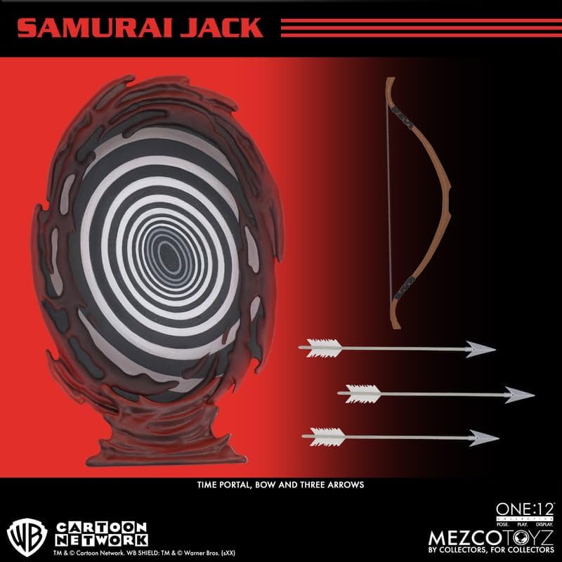 Mezco Toyz One:12 Samurai Jack: Samurai Jack One:12 Collective Collectible Figure