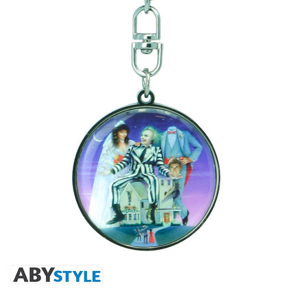 BEETLEJUICE - Keychain "Beetlejuice and Maitland couple"