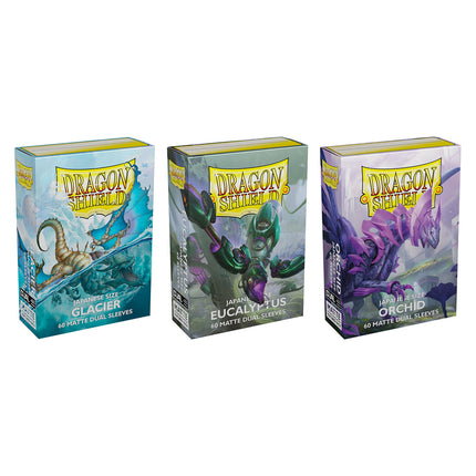 Dragon Shield - Dual Matte Japanese Size Sleeves (60 Sleeves)