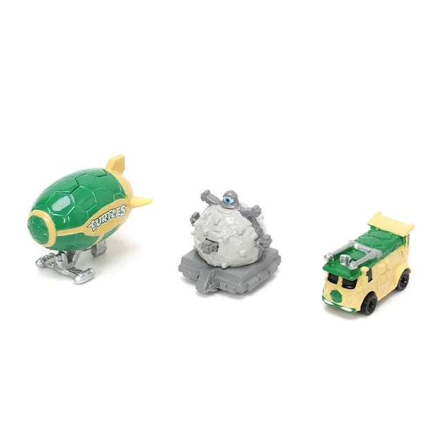 Jada Toys Nano Hollywood Rides Teenage Mutant Ninja Turtles 3 Pack
