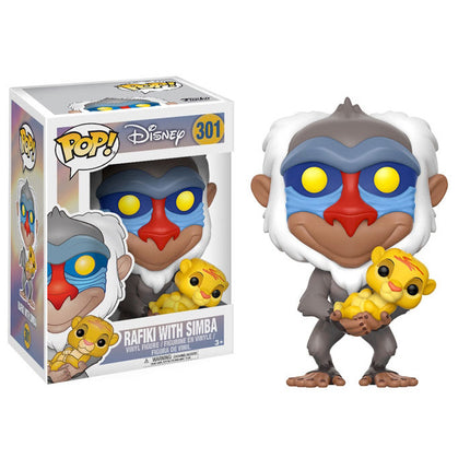 Funko POP! Disney Lion King #301 Rafiki with Simba