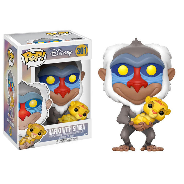 Funko POP! Disney Lion King #301 Rafiki with Simba