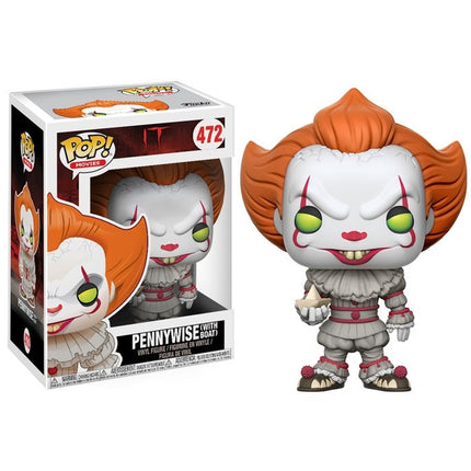 Funko POP! Movies #472: It (2017) - Pennywise with Boat