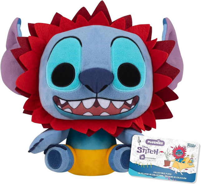 Funko Plush: Disney Stitch in Costume - The Lion King, Stitch as Simba 7" Plush
