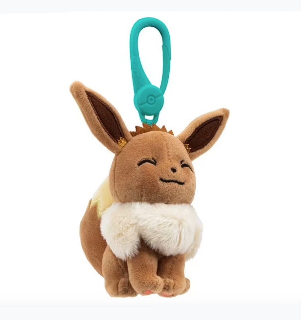 Pokemon 4.5" Mini Keychain Plush - Eevee