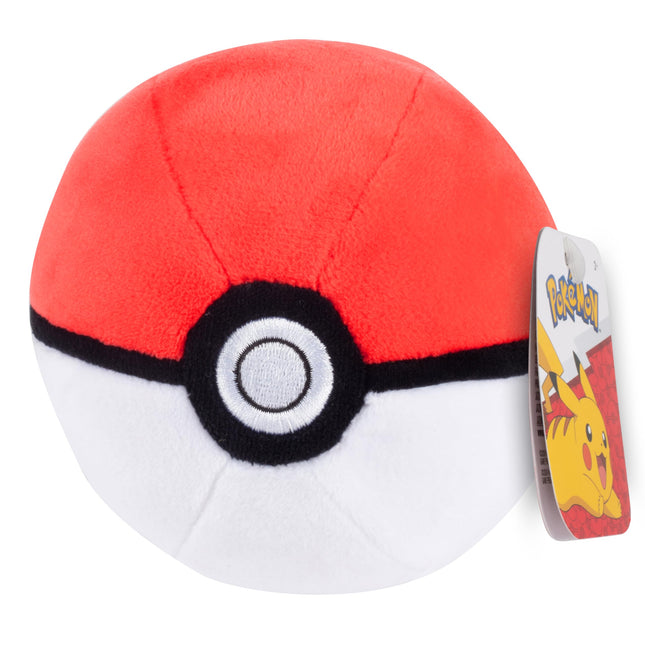 Pokemon 5" Poke Ball Plush - Officially Licensed - Generation 4 Poke Ball