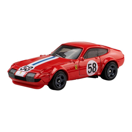 Hot Wheels Toy Ferrari Cars, Die-Cast 5-Pack in 1:64 Scale, Officially Licensed Set of 5 Ferrari Collectible Vehicles for Play or Display