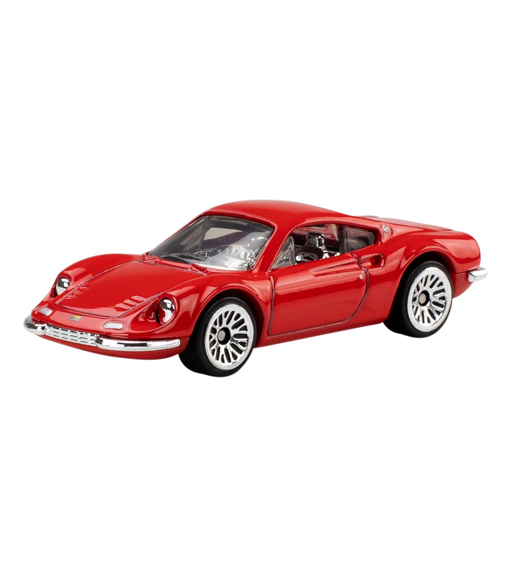 Hot Wheels Toy Ferrari Cars, Die-Cast 5-Pack in 1:64 Scale, Officially Licensed Set of 5 Ferrari Collectible Vehicles for Play or Display