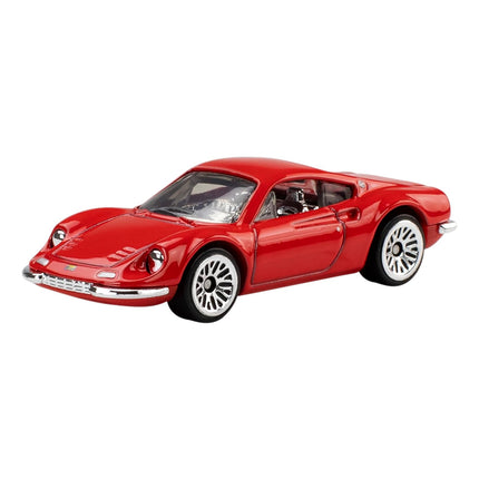 Hot Wheels Toy Ferrari Cars, Die-Cast 5-Pack in 1:64 Scale, Officially Licensed Set of 5 Ferrari Collectible Vehicles for Play or Display
