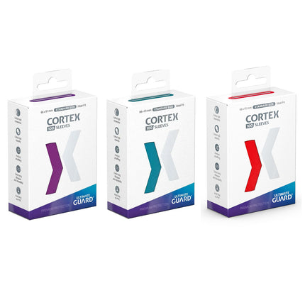 Ultimate Guard - CORTEX Card Sleeves, 100 Standard Size TCG Sleeves, 66 x 91mm, Ideat Fit