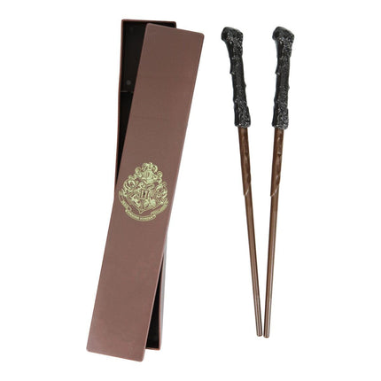 Paladone Harry Potter Wand Chopsticks in Box | Includes 2 Chopsticks & Storage Case