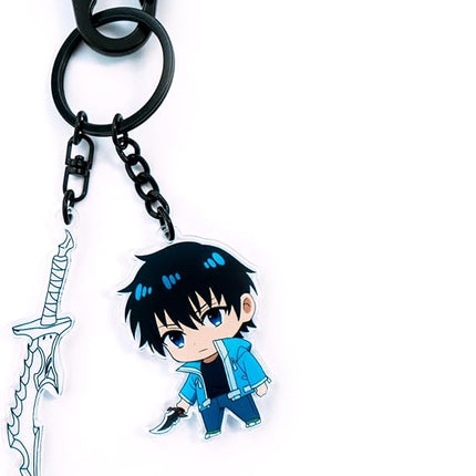 Solo Leveling - Sung Jinwoo Keystrap and Keychain