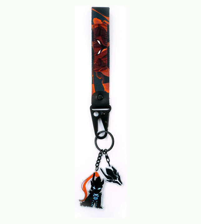 Solo Leveling - Igris Red Knight Keystrap and Keychain