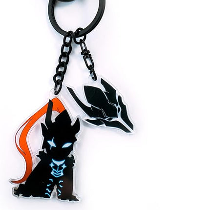 Solo Leveling - Igris Red Knight Keystrap and Keychain