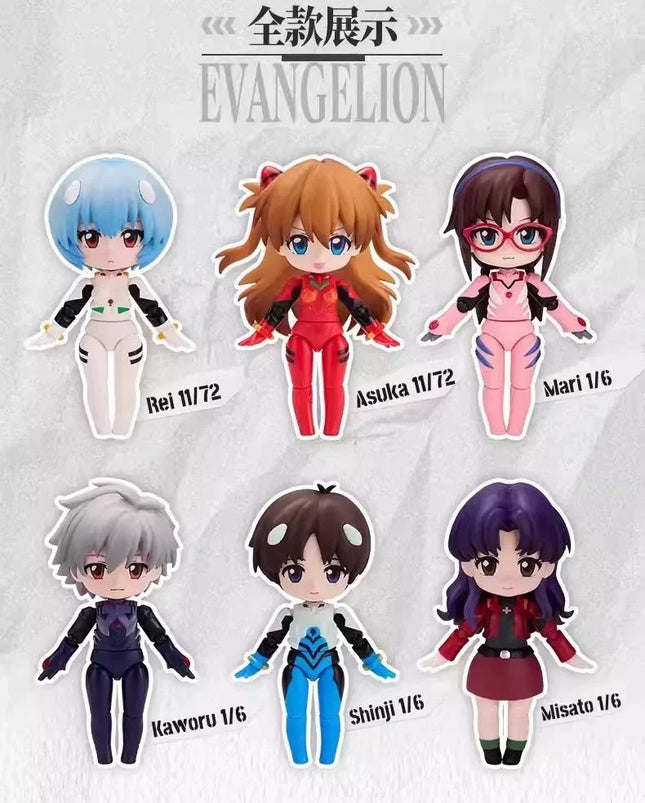 Evangelion - DaaLaMode O Series Miracle Link Blind Box Articulated Model Kit (Single Unit)