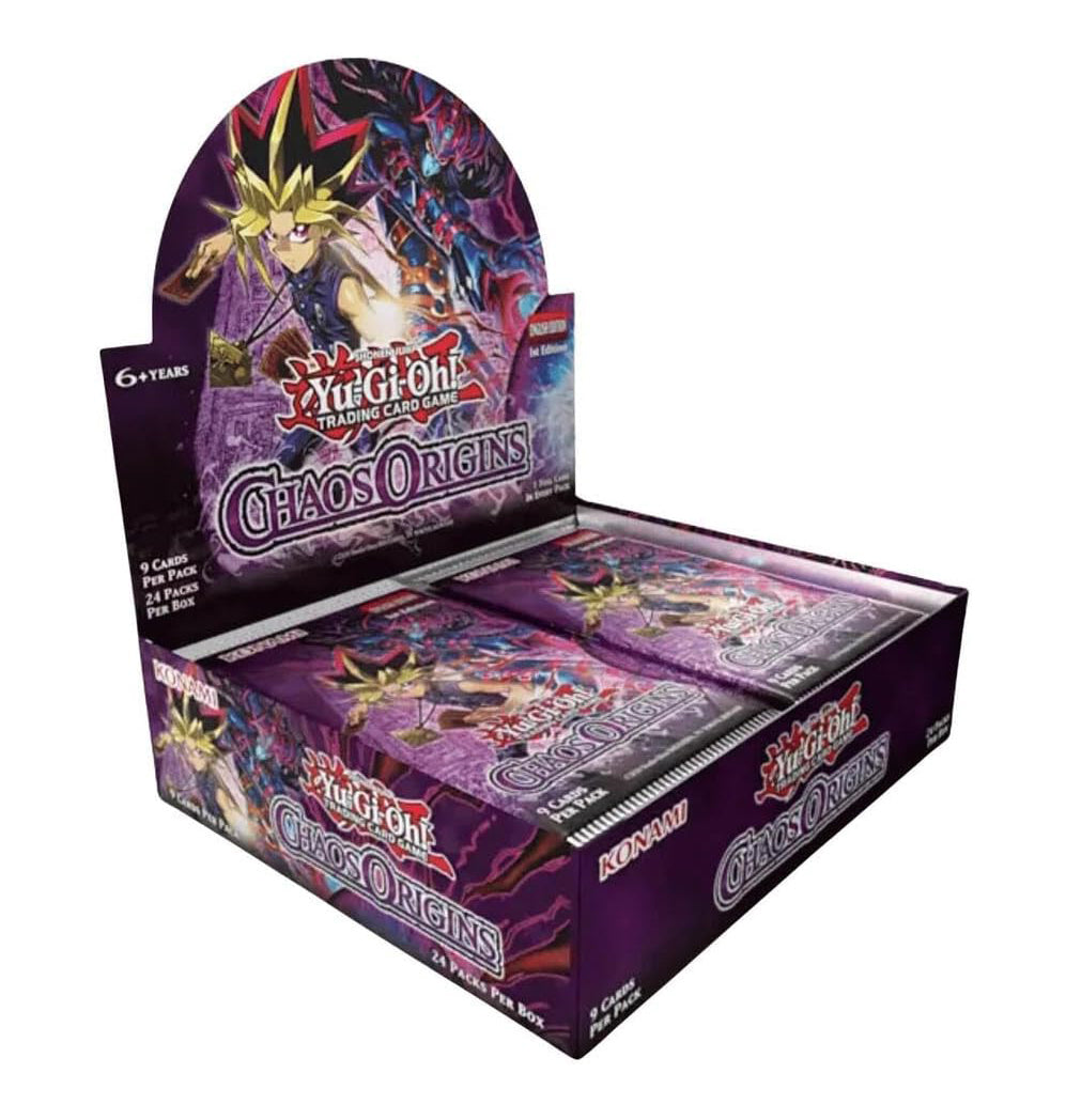 Konami Yu-Gi-Oh! Chaos Origins (SEALDED) Booster Box (ENGLISH EDITION)