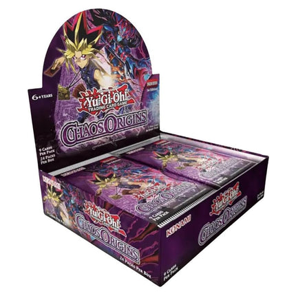 Konami Yu-Gi-Oh! Chaos Origins (SEALDED) Booster Box (ENGLISH EDITION)