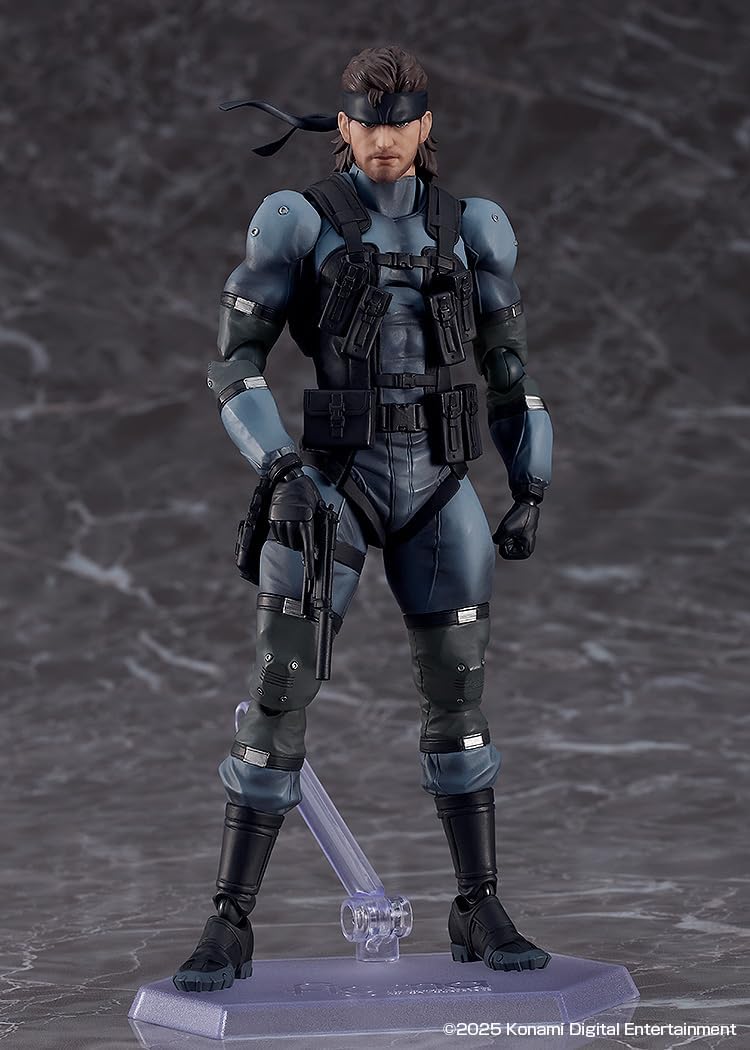 Figma Metal Gear Solid 2: Sons of Liberty - Solid Snake (MSG2 Ver.) Updated Edition Figure