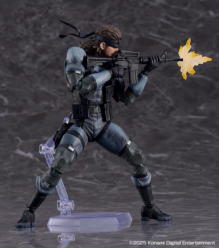 Figma Metal Gear Solid 2: Sons of Liberty - Solid Snake (MSG2 Ver.) Updated Edition Figure