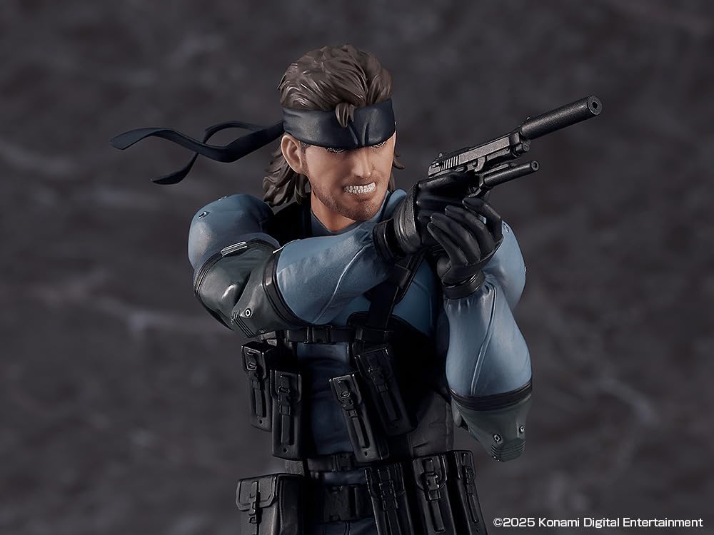 Figma Metal Gear Solid 2: Sons of Liberty - Solid Snake (MSG2 Ver.) Updated Edition Figure