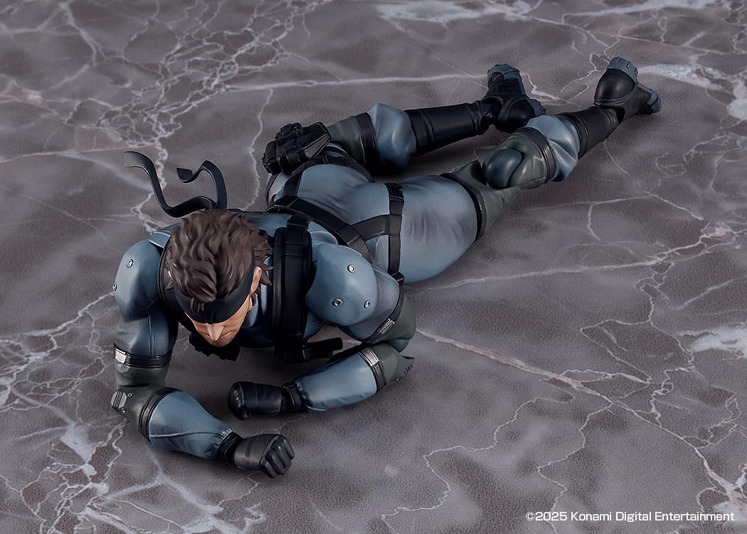 Figma Metal Gear Solid 2: Sons of Liberty - Solid Snake (MSG2 Ver.) Updated Edition Figure