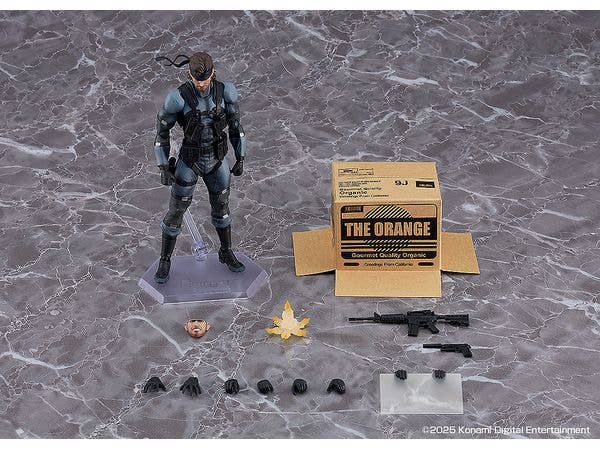 Figma Metal Gear Solid 2: Sons of Liberty - Solid Snake (MSG2 Ver.) Updated Edition Figure