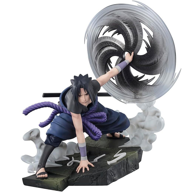 TAMASHII NATIONS - FiguartsZERO, Naruto Shippuden - [Extra Battle] Sasuke Uchiha -The Light & Dark of The Mangekyo Sharingan Collectible Figure