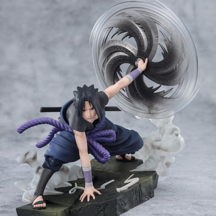 TAMASHII NATIONS - FiguartsZERO, Naruto Shippuden - [Extra Battle] Sasuke Uchiha -The Light & Dark of The Mangekyo Sharingan Collectible Figure