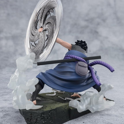 TAMASHII NATIONS - FiguartsZERO, Naruto Shippuden - [Extra Battle] Sasuke Uchiha -The Light & Dark of The Mangekyo Sharingan Collectible Figure
