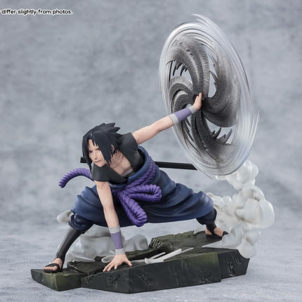 TAMASHII NATIONS - FiguartsZERO, Naruto Shippuden - [Extra Battle] Sasuke Uchiha -The Light & Dark of The Mangekyo Sharingan Collectible Figure