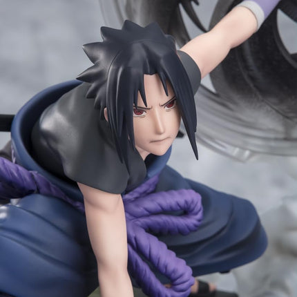 TAMASHII NATIONS - FiguartsZERO, Naruto Shippuden - [Extra Battle] Sasuke Uchiha -The Light & Dark of The Mangekyo Sharingan Collectible Figure