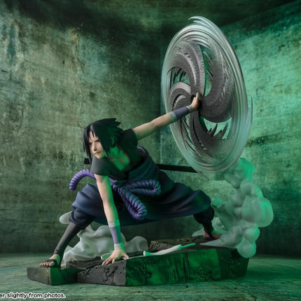 TAMASHII NATIONS - FiguartsZERO, Naruto Shippuden - [Extra Battle] Sasuke Uchiha -The Light & Dark of The Mangekyo Sharingan Collectible Figure