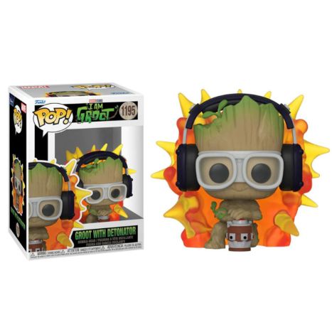Funko POP Marvel - Groot with Detonator - 1195
