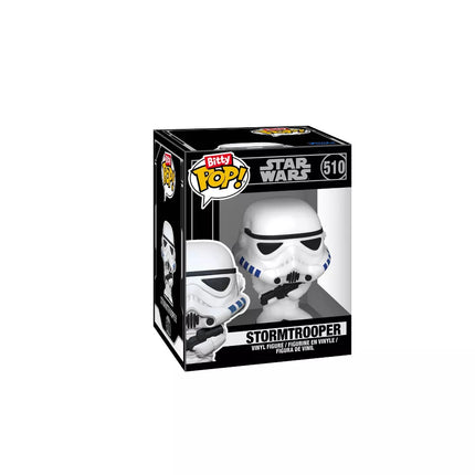 Funko Bitty Pop!: Star Wars Mini Collectible Toys 4-Pack - Darth Vader, Stormtrooper, Tie Fighter Pilot, & Mystery Chase Figure