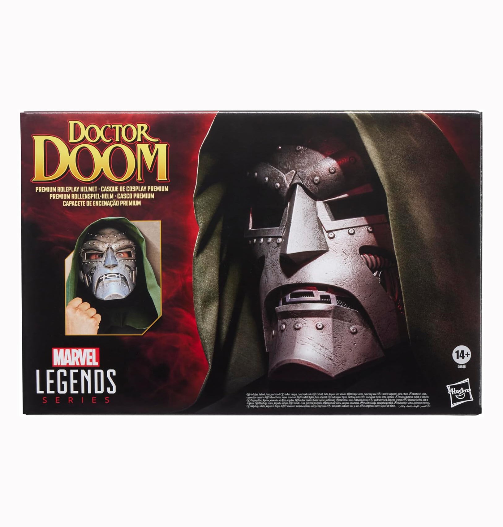 Marvel Legends Series Doctor Doom Premium Roleplay Helmet