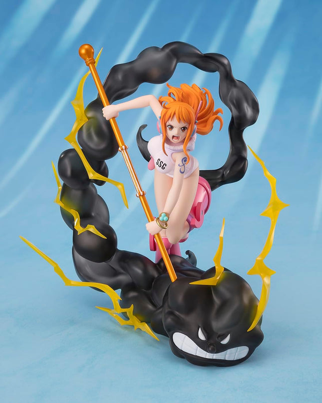 Tamashii Nations FiguartsZERO - One Piece - [Extra Battle] Nami -Lighting Blast, Collectible Figure