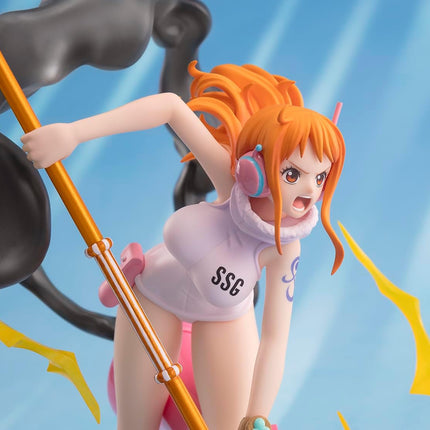 Tamashii Nations FiguartsZERO - One Piece - [Extra Battle] Nami -Lighting Blast, Collectible Figure
