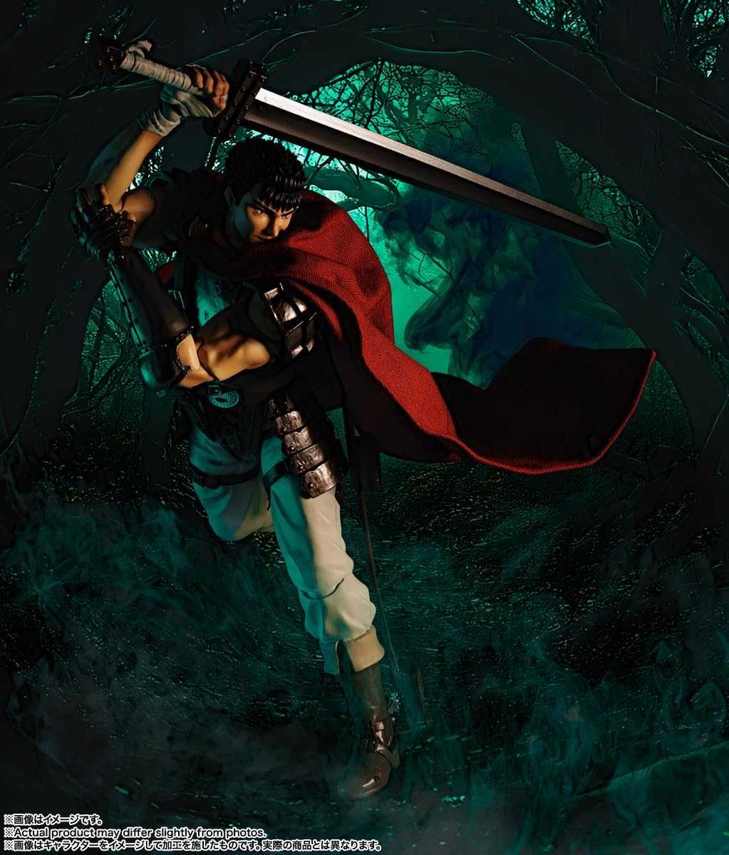 Tamashii Nations S.H. Figuarts - Berserk - Guts (The Band of The Hawk) Action Figure