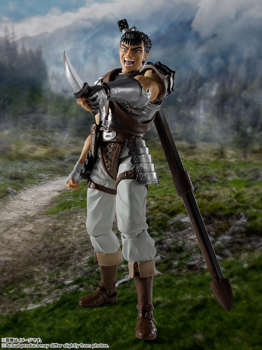 Tamashii Nations S.H. Figuarts - Berserk - Guts (The Band of The Hawk) Action Figure