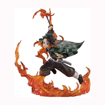Tamashii Nations FiguartsZERO - Demon Slayer: Kimetsu no Yaiba - Tanjiro Kamado (Kyojuro Rengoku's Sword Guard ver.) Statue