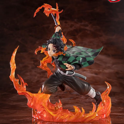 Tamashii Nations FiguartsZERO - Demon Slayer: Kimetsu no Yaiba - Tanjiro Kamado (Kyojuro Rengoku's Sword Guard ver.) Statue