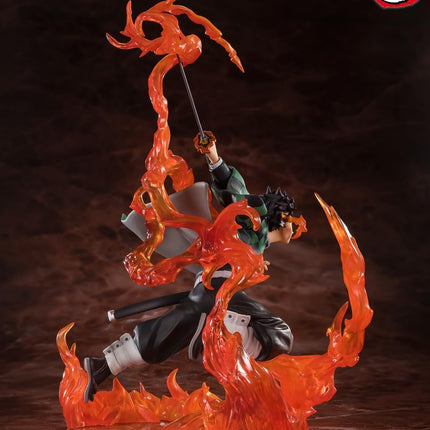 Tamashii Nations FiguartsZERO - Demon Slayer: Kimetsu no Yaiba - Tanjiro Kamado (Kyojuro Rengoku's Sword Guard ver.) Statue