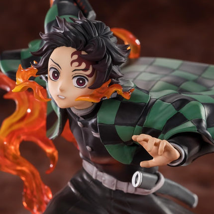Tamashii Nations FiguartsZERO - Demon Slayer: Kimetsu no Yaiba - Tanjiro Kamado (Kyojuro Rengoku's Sword Guard ver.) Statue